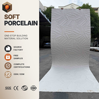 Panneau mural 3D moderne en forme de feuille, feuille de pierre flexible MCM pour les hôtels, les cafés, les intérieurs de commerces, revêtement avec fonction anti-humidité