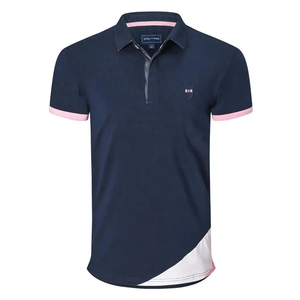 เสื้อโปโลผ้าไมโครไฟเบอร์ดีไซน์ตามสั่งเสื้อตาข่ายแขนสั้นเพื่อความปลอดภัยในการมองเห็นได้ชัดเจนมีนวัตกรรมใหม่ล่าสุด - Product Image 4