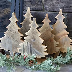 Decoración de mesa Árbol de Navidad de madera con calidad premium para decoración de festivales a precio asequible - Product Image 3