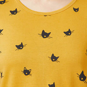 Camiseta informal hecha a medida para mujer, Top elástico, camisetas de gran tamaño - Product Image 6