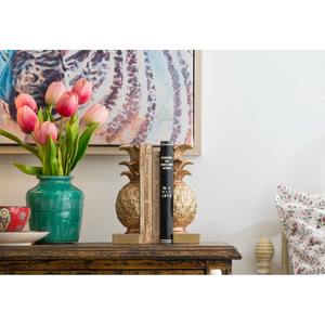 Porte-livres élégants en métal doré en forme d'ananas pour étagère de cuisine, salle à manger, salon et style d'intérieur élégant en provenance d'Inde - Product Image 4