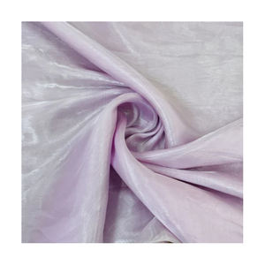 Tissu organza à fleurs en polyester de haute qualité KVR pour la fabrication de robes de mariée - Product Image 3