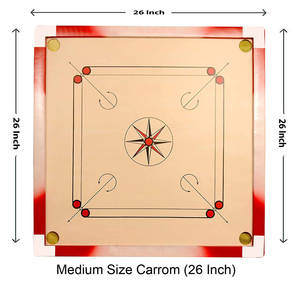 คณะกรรมการ Carrom สั่งทําพิเศษส่งเสริมการขายสีที่แตกต่างกัน / ผู้ผลิตโรงงานโดยตรงกระดาน Carrom ราคาต่ําพร้อมเหรียญ - Product Image 2