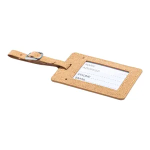 Étiquette de bagage écologique Haneda Cork Ecolgadget pour sac à dos - Promotion - Product Image 5