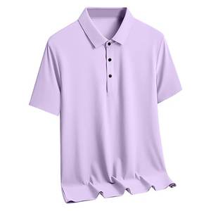 Mens Business Casual <b>Polo</b> <b>Shirt</b> <b>Black</b> <b>Plain</b> Blank Short Sleeve <b>Shirts</b> Custom Printing Embroidery Logo Sports Golf T <b>Shirt</b> - Product Image 1