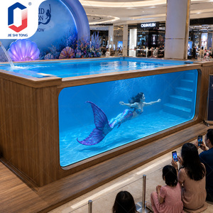 Large Deep Swimming <b>Pool</b> Fiberglass Diving Training <b>Pool</b> with Transparent Acrylic Window <b>pool</b> - Product Image 5