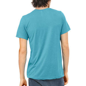 T-shirt à manches courtes à col rond pour hommes standard 140gsm 150gsm T-shirt en coton - Product Image 5