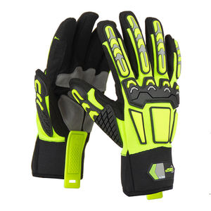 Gants de sécurité robustes en TPR, anti-coupure, antidérapants, anti-choc, en cuir, latex, nylon, PVC, coton, HPPE, pour la vente en gros - Product Image 5