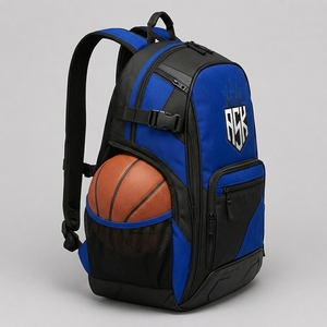 Bolsa de baloncesto al por mayor de fábrica con tela de calidad, compartimentos espaciosos, diseños personalizados, cremalleras resistentes y asas fuertes - Product Image 4
