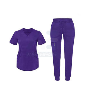 ชุดสครับทางการแพทย์ที่ผลิตขึ้นเพื่อใช้ในสภาพแวดล้อมทางการแพทย์ที่ต้องการความสะดวกในการเคลื่อนไหว ความอิสระ และความมั่นคงของเนื้อผ้า - Product Image 1