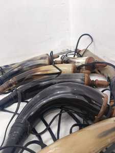 Impex อินเดียเข็มขัดหนังฮอร์นสีดำทำจากผงไวกิ้งยุคกลางสินค้าหัตถกรรมธรรมชาติ - Product Image 3