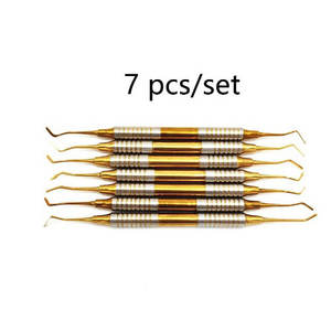 Meilleur ensemble d'outils 7 pièces ensemble de remplissage composite dentaire Instrument dentaire - Product Image 3