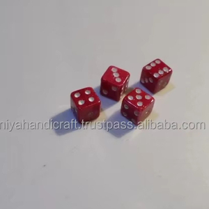 Sanjya Handicrafts propose des dés en os polyédriques polis uniques inspirés des animaux en Inde, vente en vrac d'artisanat naturel - Product Image 5