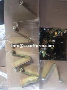 Goupille/serrure d'assemblage par gravité d'échafaudages en acier argenté de conception moderne de 0.1kg - Product Image 3