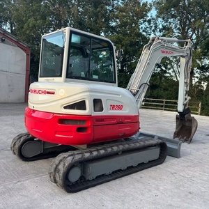 รถขุดขนาดเล็กมือสอง Takeuchi TB230 แบบตีนตะขาบ เครื่องยนต์ดีเซล ระบบไฮดรอลิกเต็มรูปแบบ กำลังสูง 45 กิโลวัตต์ พร้อมเกียร์บ็อกซ์และลูกปืน - Product Image 3