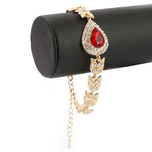 Women's Fancy <b>Bracelet</b> - <b>Red</b> - Product Image 1