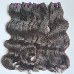 Extensions de cheveux humains droits indiens vierges, lots de haute qualité - Product Image 2