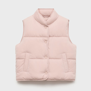 Gilet d'extérieur décontracté pour <span class=keywords><strong>enfants</strong></span>, automne-hiver, multicolore, en toile, <span class=keywords><strong>sans</strong></span> manches, imperméable, coupe-vent, rembourré de plumes, motif nœuds - Product Image 1