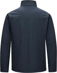 Chaqueta softshell para hombre, ligera, cálida, transpirable, impermeable, cortavientos y duradera, perfecta para senderismo, camping y trekking al aire libre. - Product Image 2