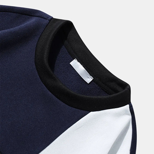 Customized Best Quality New Style 100% Cotton Casual Blank <b>Plain</b> <b>Sweatshirts</b> Solid Color For Men's Slim Fit Cheap Price - Product Image 3