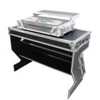 X-BASON Table de DJ pliable personnalisable Flight Case alliage d'aluminium