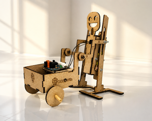 Kit de robot STEM en bois Innov8r de niveau 7, modèle d'assemblage mécanique, expérience scientifique, ensemble de construction pour enfants - Product Image 5