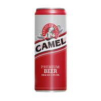 Cerveza Fuerte, Cerveza Lager y Cerveza Alcohólica - Edición en Lata Elegante de la Cerveza Camel para Mercados Globales