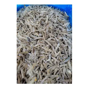 Frozen Storage Trans-Fat Free Shredded Dried White Anchovies Halved Individually With Bones Produced In Vietnam