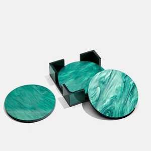 Posavasos con incrustaciones de hueso indio de estilo clásico más vendidos, Coster personalizado hecho a mano a la venta a granel, último diseño - Product Image 2