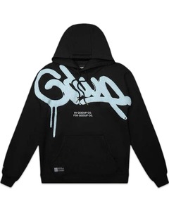 Top qualité OMMiZ pull lourd sweats à capuche en coton sweats pour hommes mode Streetwear Geedup main Style sweats à capuche pour hommes - Product Image 1