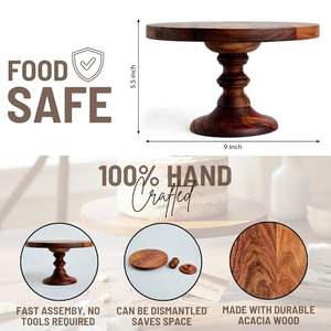 ขาตั้งโชว์อาหาร ขาตั้งเสิร์ฟอาหาร ขาตั้งจานเสิร์ฟ ขาตั้งเค้กหลายชั้น ขาตั้งเค้กหลายระดับ ขาตั้งเค้กซ้อนกัน - Product Image 4