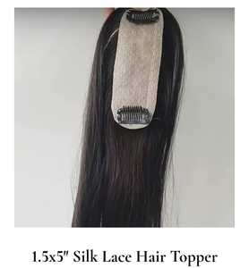 Extensions de cheveux humains vierges indiens 4x5 Topper Premium Kinky Straight Kinky Curl Loose Deep Wave Styles AR-RAFI IMPEX 100g - Product Image 2