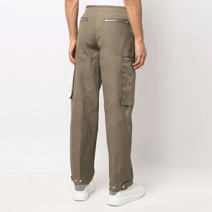 Pantalon Cargo décontracté léger de haute qualité pour hommes taille élastique conception de taille personnalisable respirant coupe-vent séchage rapide - Product Image 4