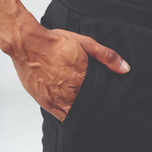 Pantalones cortos de malla de secado rápido transpirables, ligeros, paneles laterales elásticos esenciales, transpirables, que absorben la humedad, teñidos lisos - Product Image 6