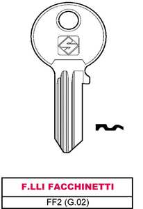 Llave Asc Ff2 (g.Vac 0) F.Lli Facchinetti - Product Image 1