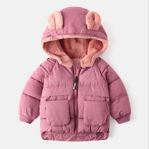 Chaqueta acolchada con capucha para niños con aislamiento grueso personalizado para clima frío invierno de talla grande chaqueta acolchada con cremallera para exteriores - Product Image 2