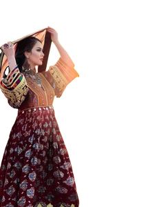 2025 ODM Vintage Afghan Kuchi robe pour les femmes à la main pleine robe ethnique brodée meilleurs fabricants arrivée - Product Image 5