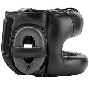 High Quality Genuine Leather Boxing <b>Head</b> Guard MMA <b>Training</b> <b>Head</b> Protector Taekwondo <b>Head</b> Guard - Product Image 3