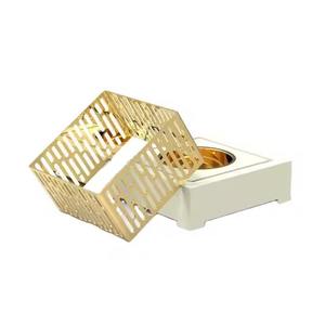 กล่องไม้ใส่ธูปพร้อมจานทองและลิ้นชัก เครื่องกระจายกลิ่นหอมอโรมาเธอราพีที่ไม่เหมือนใครสำหรับตกแต่งบ้าน - Product Image 5