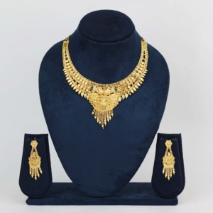 Colliers plaqué or pour occasions spéciales et bijoux de mode en or pour femmes cuivre et laiton chapado en oro oro laminado - Product Image 2