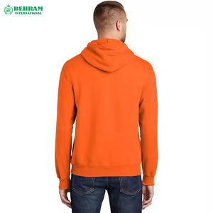 Sweat à capuche streetwear de haute qualité 250g en polaire/coton, coupe classique, décontracté, séchage rapide, respirant, hiver - Product Image 2