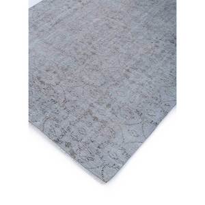 Vintage Grey Black Wool Hand Knotted <b>Rugs</b> Pae-1554 <b>Boho</b> Style for Home Living Room Medallion Rectangle Patchwork Abstract - Product Image 2