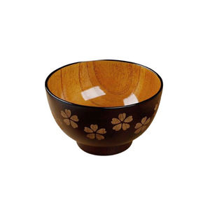 Cuenco para servir ensalada de madera de Acacia personalizado hecho a mano, cuenco para mezclar de madera Sheesham multiusos para cocina para regalo decorativo - Product Image 1