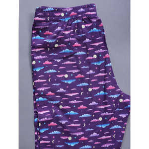 Pijama Informal de Algodón Estampado con Bolsillos, Tejido Suave, ODM, Ropa de Dormir Personalizada con Botones, Cintura Elástica y Cordón Ajustable, Talla XS - Product Image 4