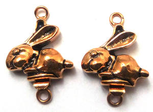 28X20MM Multi-Strand Box Fermoir 18K Or Cuivre Oxydé et Argent Plaqué 1 Brin Bijoux Fermoir B770 - Product Image 5