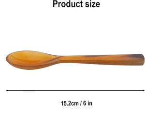 Cuchara de cuerno de buey y búfalo natural de Faizacraft, cubiertos de capacidad de 15ml para mesa de restaurante, servicio de obsequios - Product Image 3