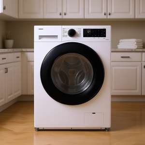 Lave-linge à chargement frontal SERIE 5100, capacité 9 kg, Crystal Clean Slim Blanc & Noir, Classe A, 1400 tr/min, dimensions 60x48x85cm - Product Image 3