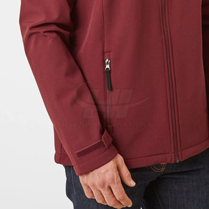 Softshell Jacket Breathable Eco-Friendly Men's <b>Stand</b> Collar Front Logo Customized Light <b>Weight</b> Winter Casual - Product Image 5