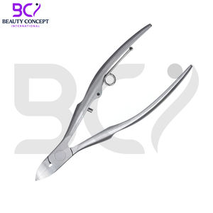 Pince à ongles en acier inoxydable de la meilleure qualité coupe-ongles incurvé en croissance conception de boucle pince à podiatrie à ressort outils pour les doigts - Product Image 2