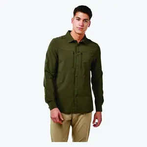 Clothing Manufacturer Sports Outdoor Tactical Fishing Shirt Quick Dry Nylon Combat Shirts for Men Casual Workwear Safari Shirts